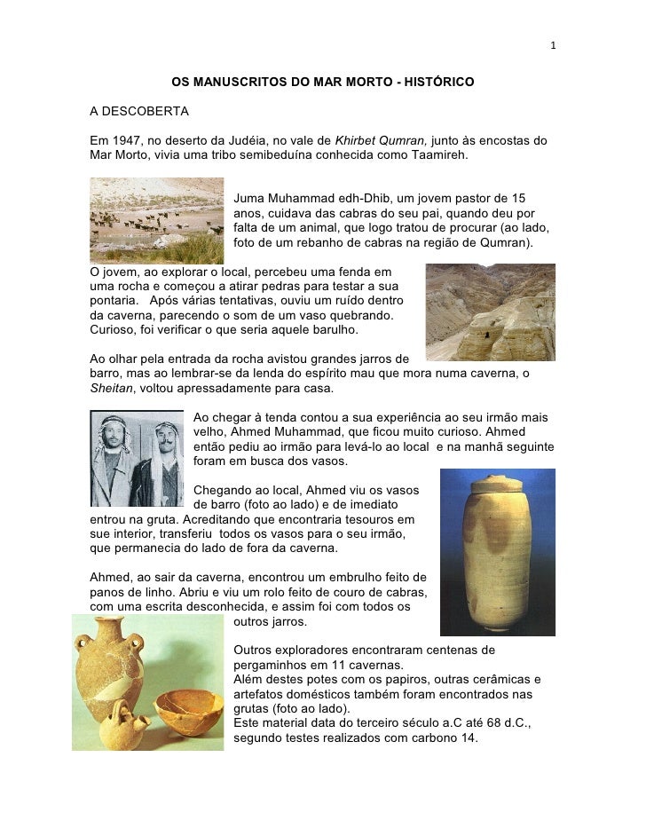 Manuscritos Do Mar Morto Pdf